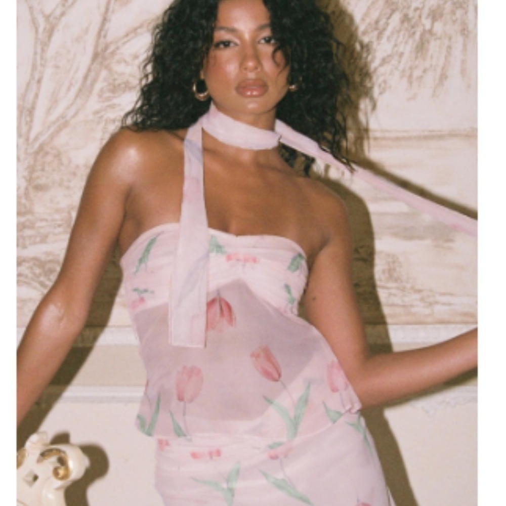Princess Polly Perin Top in Pink